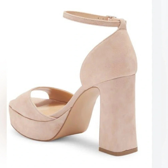 Steve Madden
Women's Natural Spence Ankle Strap Platform Sandal Sz 10 - Picture 2 of 9